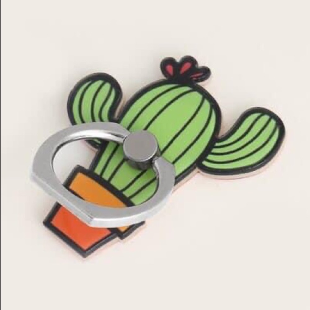 Cactus Phone Holder/Ring